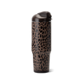 Ease2o 32oz | Compact Water Bottle with Straw &amp; Chug Spout – Brown Leopard