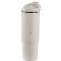 Ease2o 40oz | Dual-Function Water Bottle with Straw &amp; Chug Spout – Linen