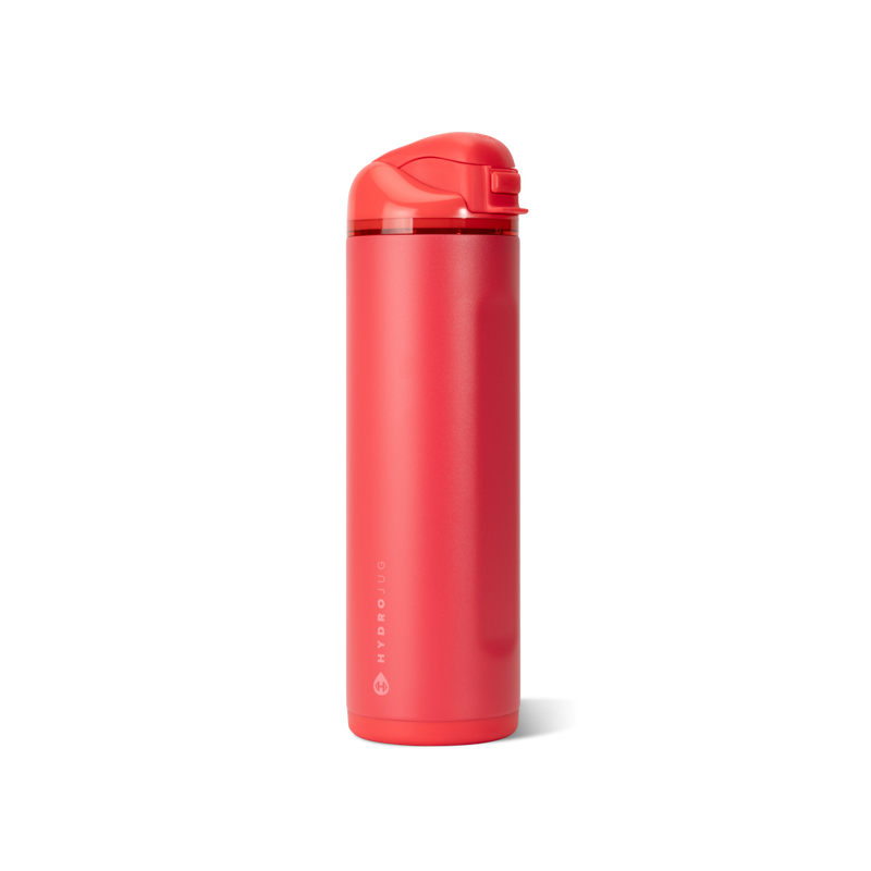 Ease2o 24oz | 2-in-1 Water Bottle with Soft Straw &amp; Chug Spout – Fruit Punch