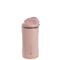 Ease2o 14oz | Leakproof 2-in-1 Kids Water Bottle with Straw &amp; Chug Spout – Dusty Rose